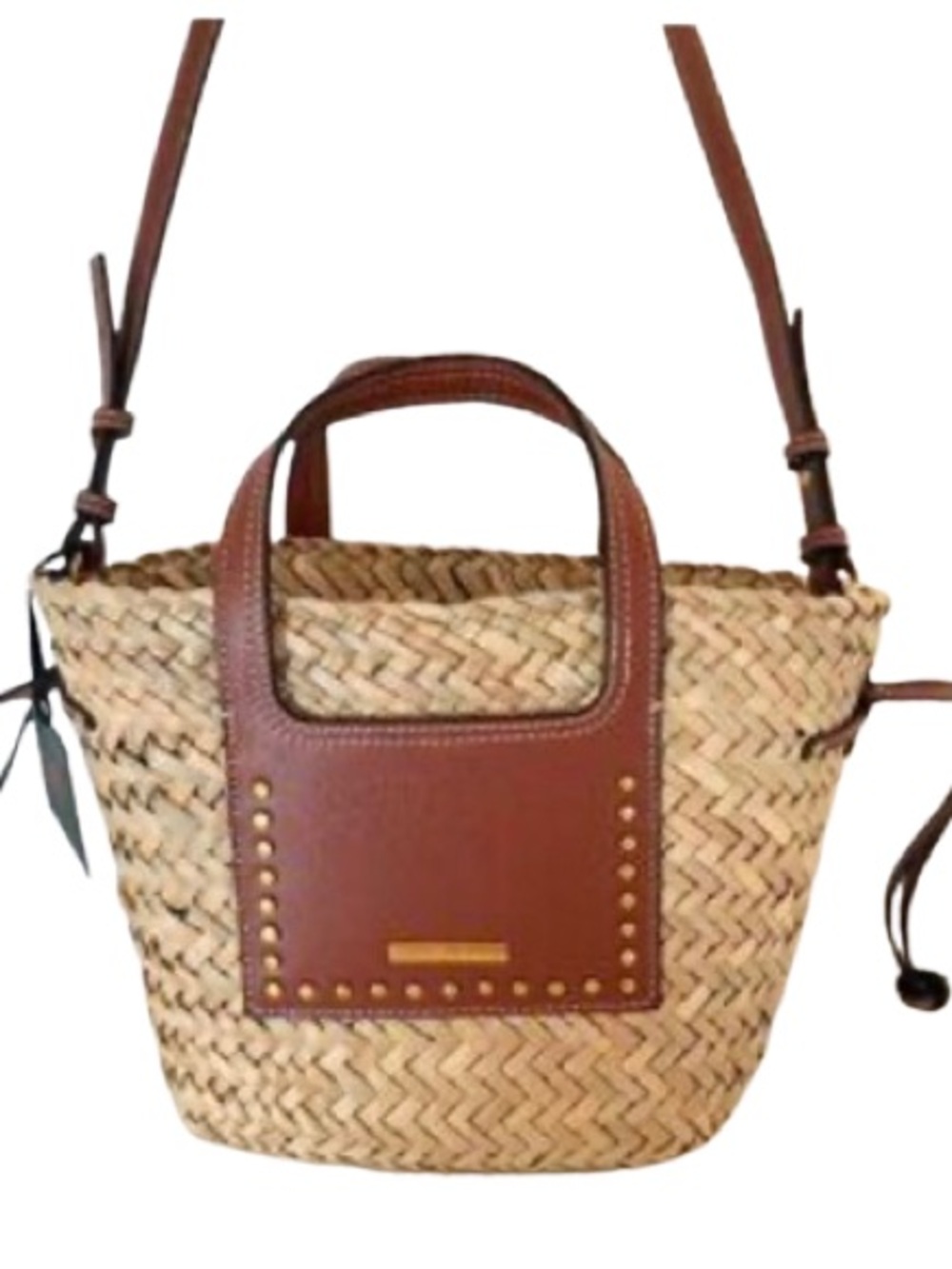 š- House of Harlow 1960- Woven Straw
Crossbody/Satchel Bag. NWT - Picture 3 of 9